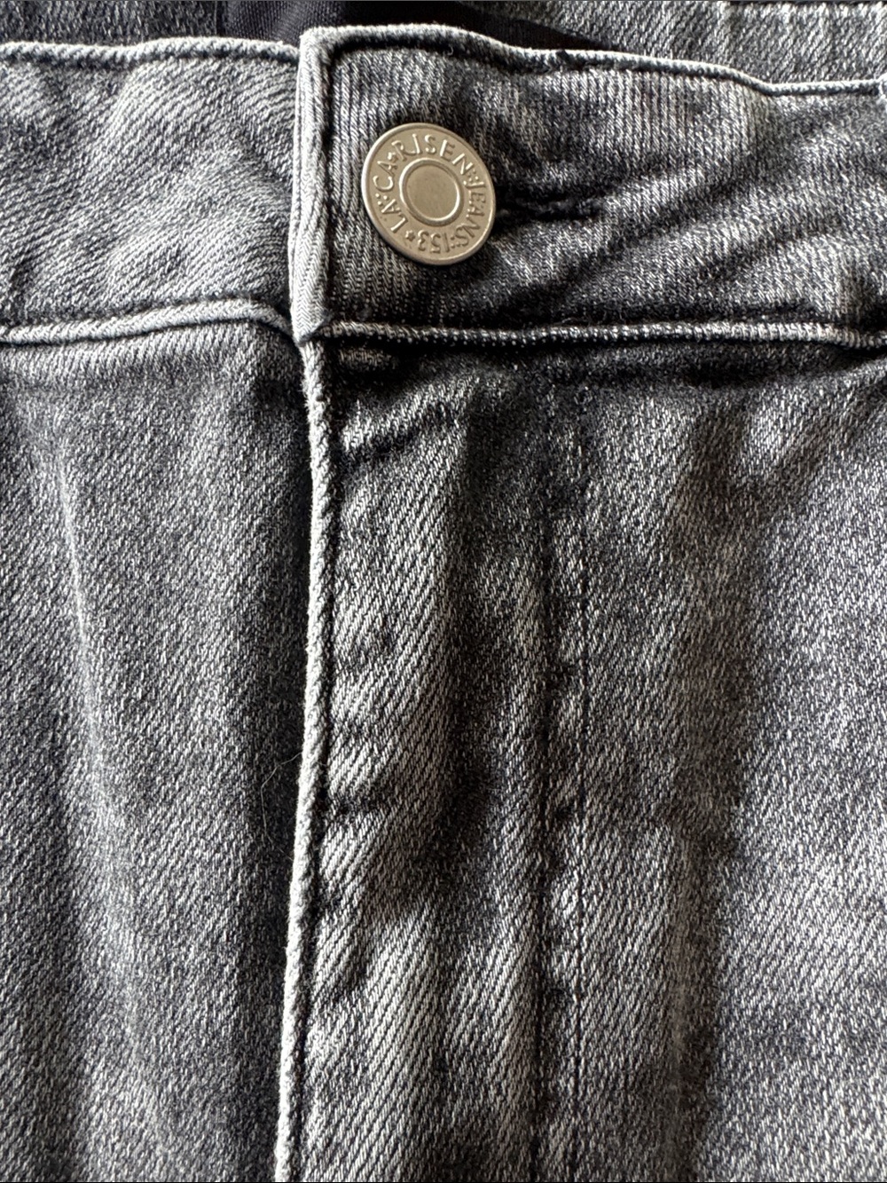 RIsen Distressed High-Waist Grey Women’s Jeans Sz 1xl - Picture 8 of 12